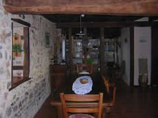 salle � manger chambres d'h�te Les Ecots