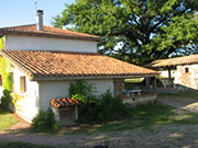 terrasse du g�te Les Ecots